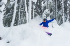 Deep December powder turns